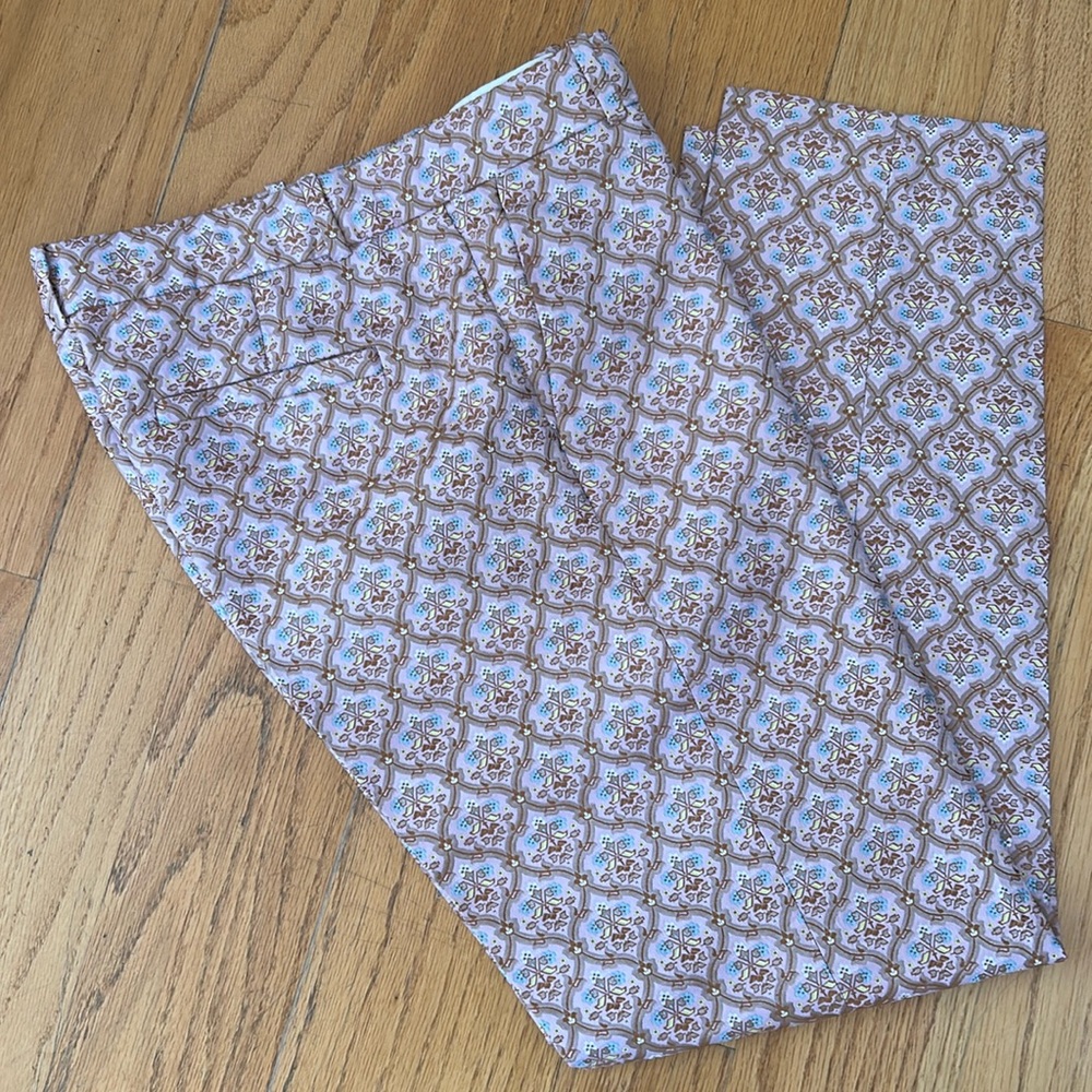J Crew Collection brocade pants